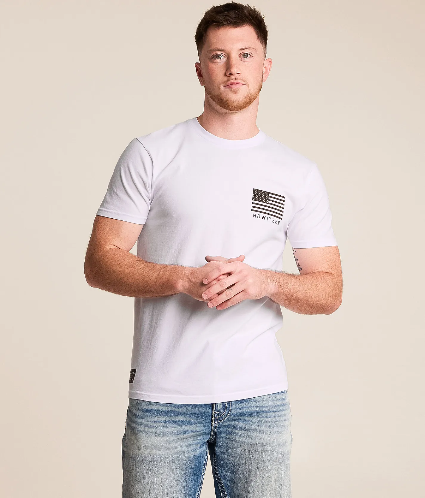 Howitzer Fear None T-Shirt White New