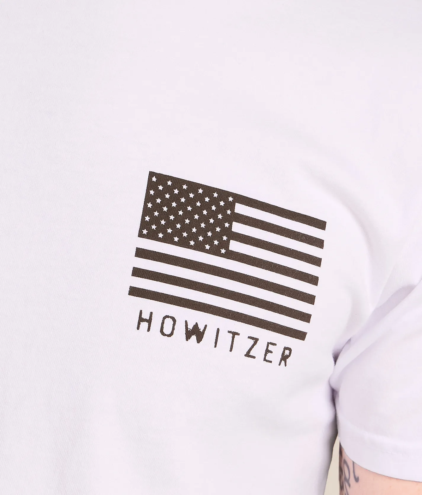 Howitzer Fear None T-Shirt White New
