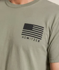 Tops|Graphic T-Shirts | Howitzer Fear None T-Shirt Steeple Grey