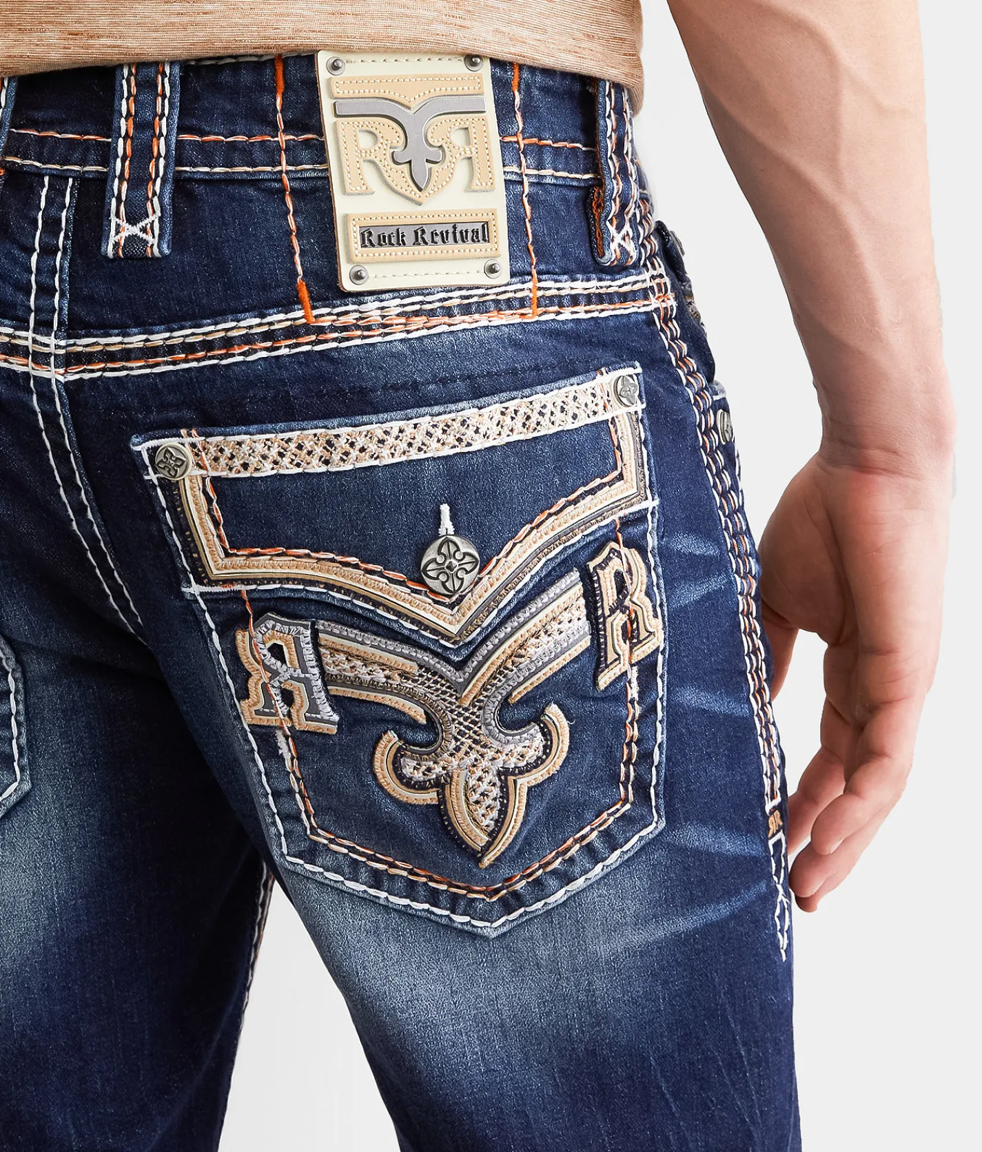 Rock Revival Felix Slim Straight Stretch Jean Felix SJ201 Clearance