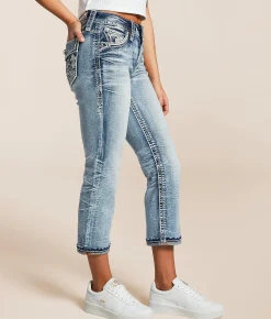 Jeans|Bottoms | Rock Revival Fenelly Universal Cuffed Stretch Capri Jean Fenelly NP200