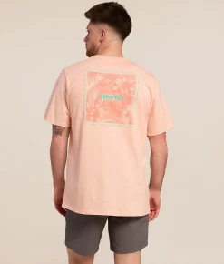 Hurley Fern Gradient T-Shirt Candy Pink Outlet