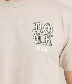 Tops|Graphic T-Shirts | Rock Revival Ferris T-Shirt Silver Gray