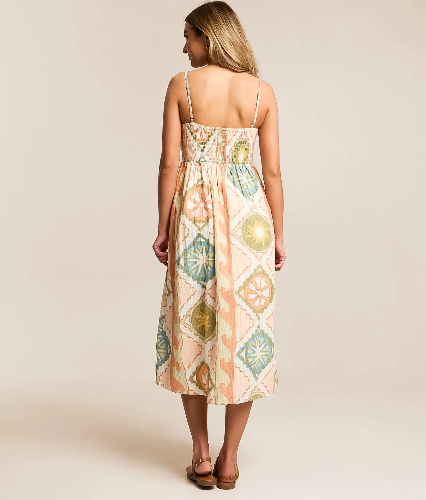 Billabong Fever Dream Midi Dress White Cap Online