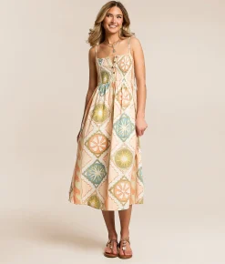 Billabong Fever Dream Midi Dress White Cap Online