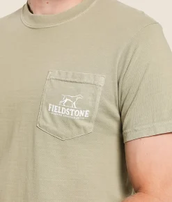 Fieldstone Field Scout T-Shirt Khaki New
