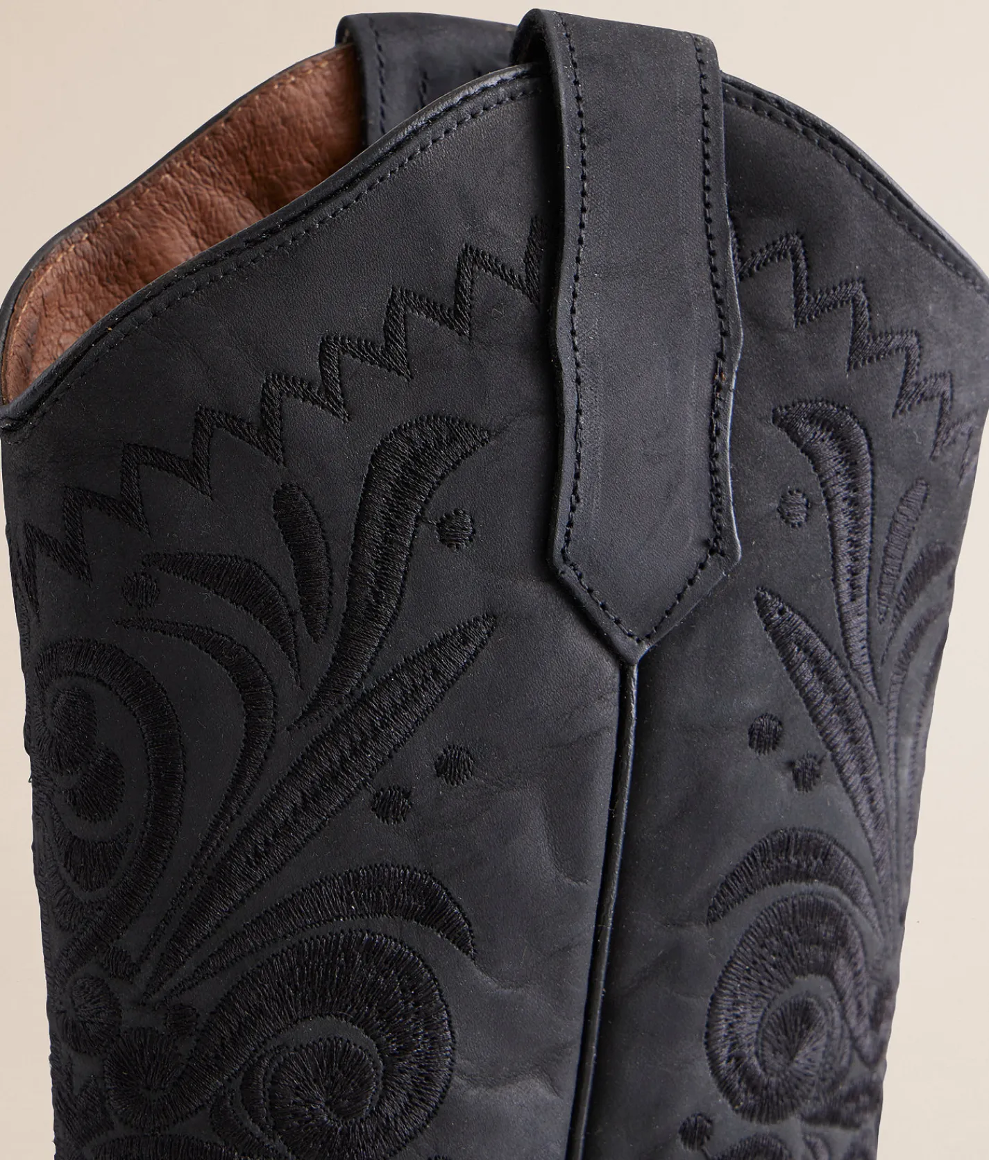 Shoes | Circle G by Corral Filigree Leather Western Boot LD Black