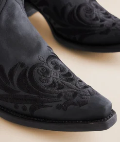Shoes | Circle G by Corral Filigree Leather Western Boot LD Black