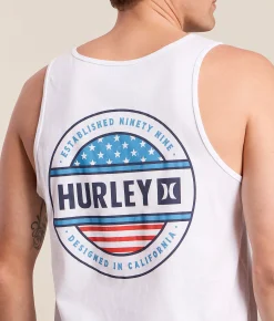 Tops | Hurley Filler Tank Top White