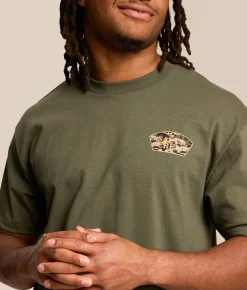 Salty Crew Filler T-Shirt Surplus Green Best