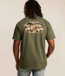 Salty Crew Filler T-Shirt Surplus Green Best