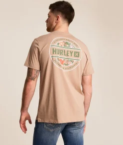 Tops|Graphic T-Shirts | Hurley Filler T-Shirt Bristlecone Heather