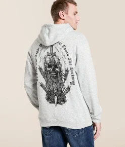 Tops | Howitzer Find The Light Hooded Sweatshirt White
