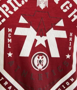 American Fighter Finley T-Shirt Scooter Rhubarb Discount