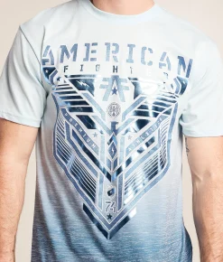 Tops|Graphic T-Shirts | American Fighter Finley T-Shirt Ice Melt Nantucket Breeze