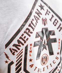 American Fighter Finley T-Shirt White Multi Discount