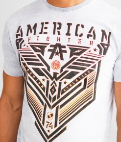 American Fighter Finley T-Shirt White Multi Discount