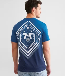 Graphic T-Shirts | American Fighter Finley T-Shirt Palace Blue Limoges