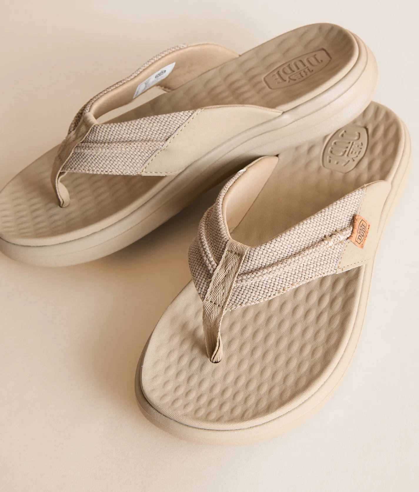 HEYDUDE™ Finn Braided Flip Tan Sale