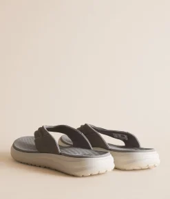 Shoes | HEYDUDE™ Finn Flip Grey White