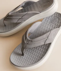 Shoes | HEYDUDE™ Finn Flip Grey White