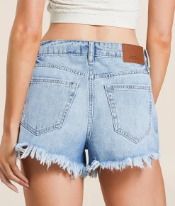 Bottoms|Shorts | HIDDEN Finn High Rise Short Light