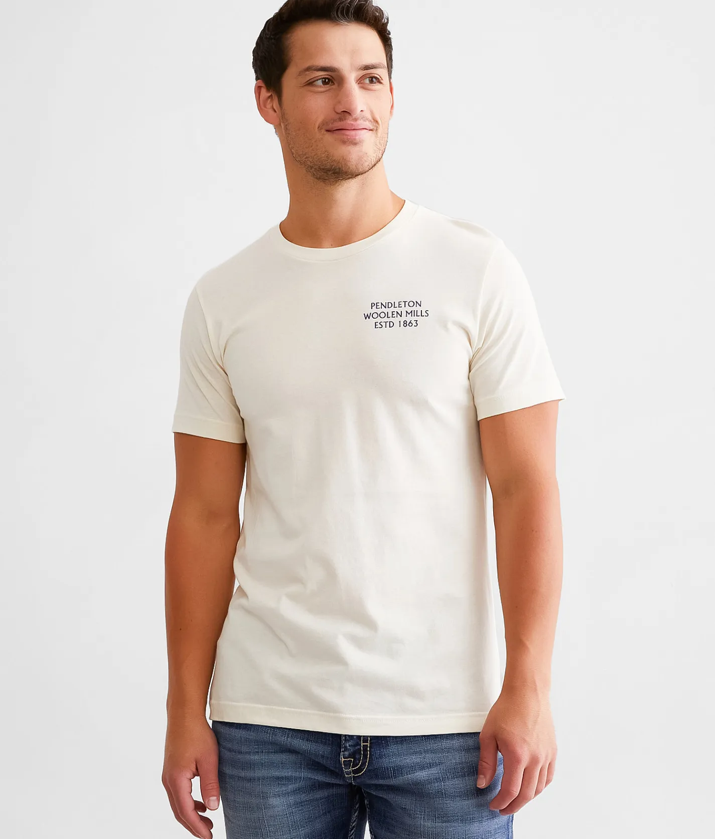 Pendleton Fire Legend Stamp T-Shirt Natural New