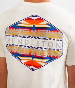 Pendleton Fire Legend Stamp T-Shirt Natural New