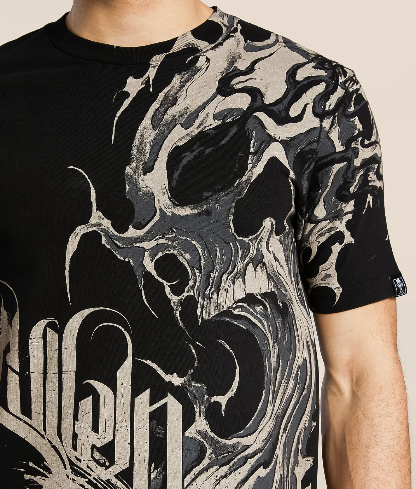 Graphic T-Shirts | Sullen Fire Starter T-Shirt Jet Black