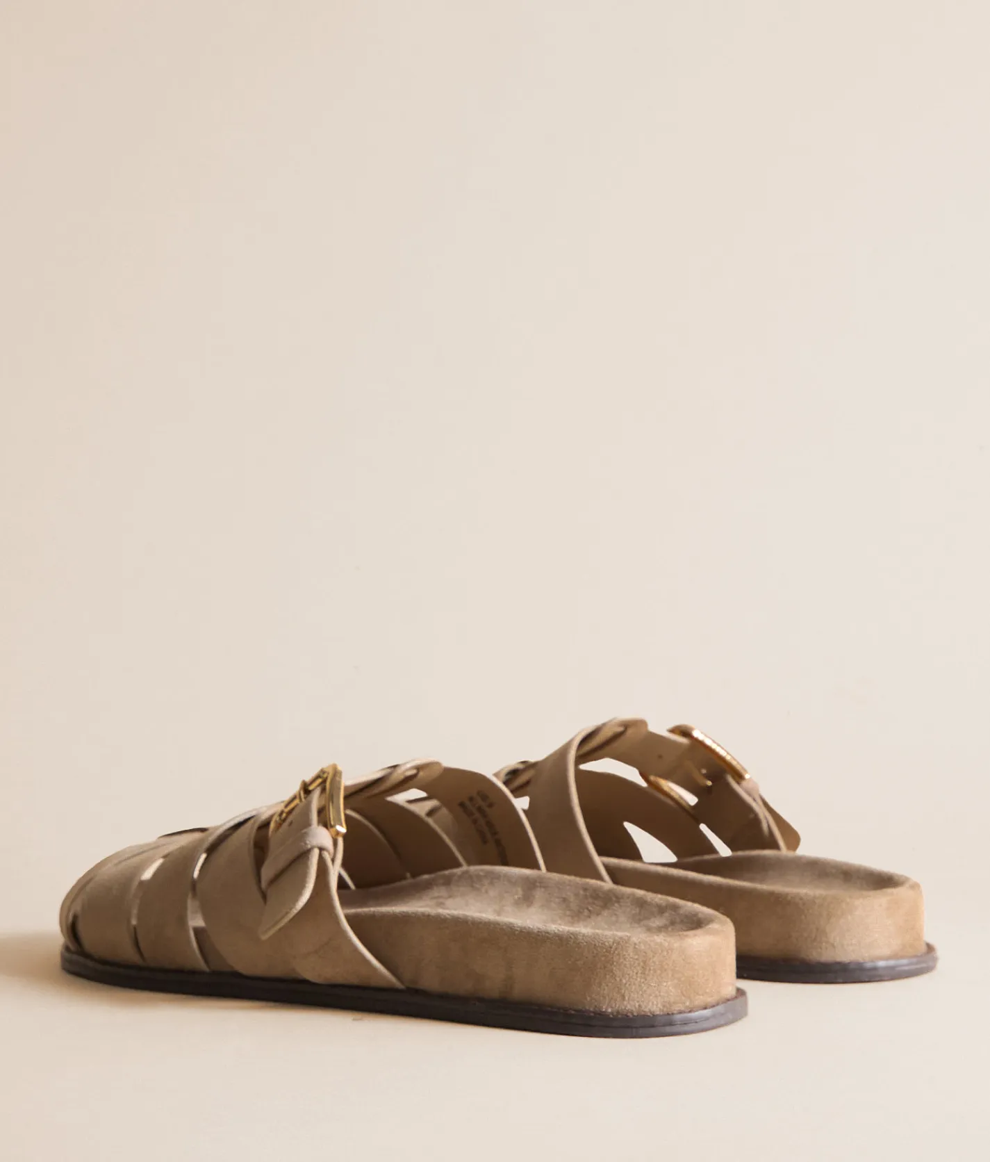 Shoes | Muse & Co. Fisherman Clog Sandal Taupe