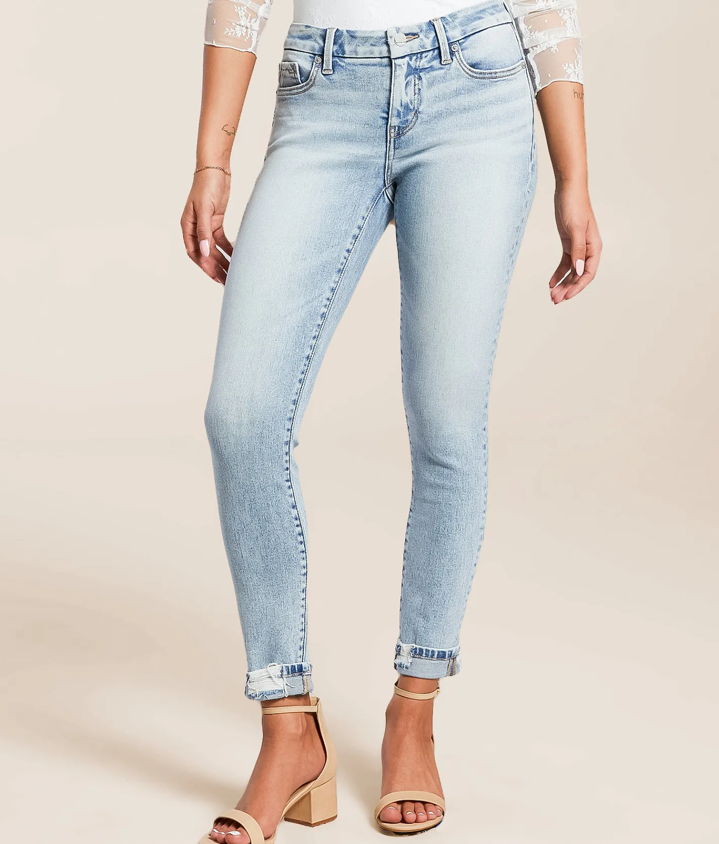 Jeans|Jeans | Buckle Black Fit No. 53 Ankle Skinny Stretch Cuffed Jean Del Norte 10