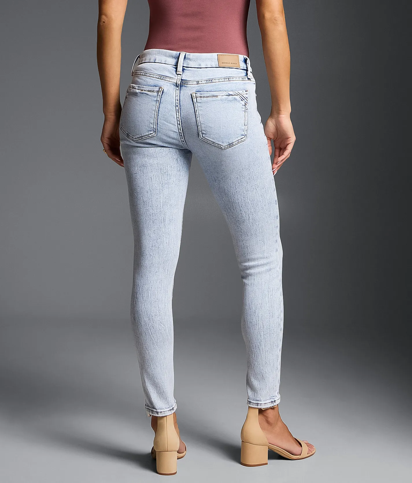 Jeans|Buckle Black Jeans | Buckle Black Fit No. 53 Ankle Skinny Stretch Jean Bourne 3