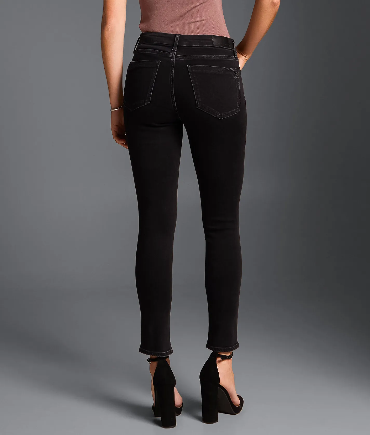 Bottoms | Buckle Black Fit No. 53 Ankle Skinny Stretch Jean Black