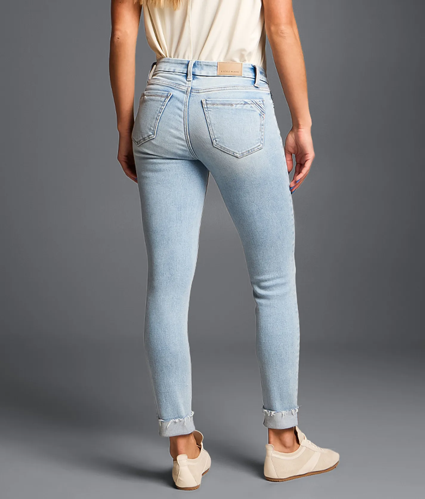 Buckle Black Fit No. 53 Ankle Skinny Stretch Jean Gumwood 2 Clearance