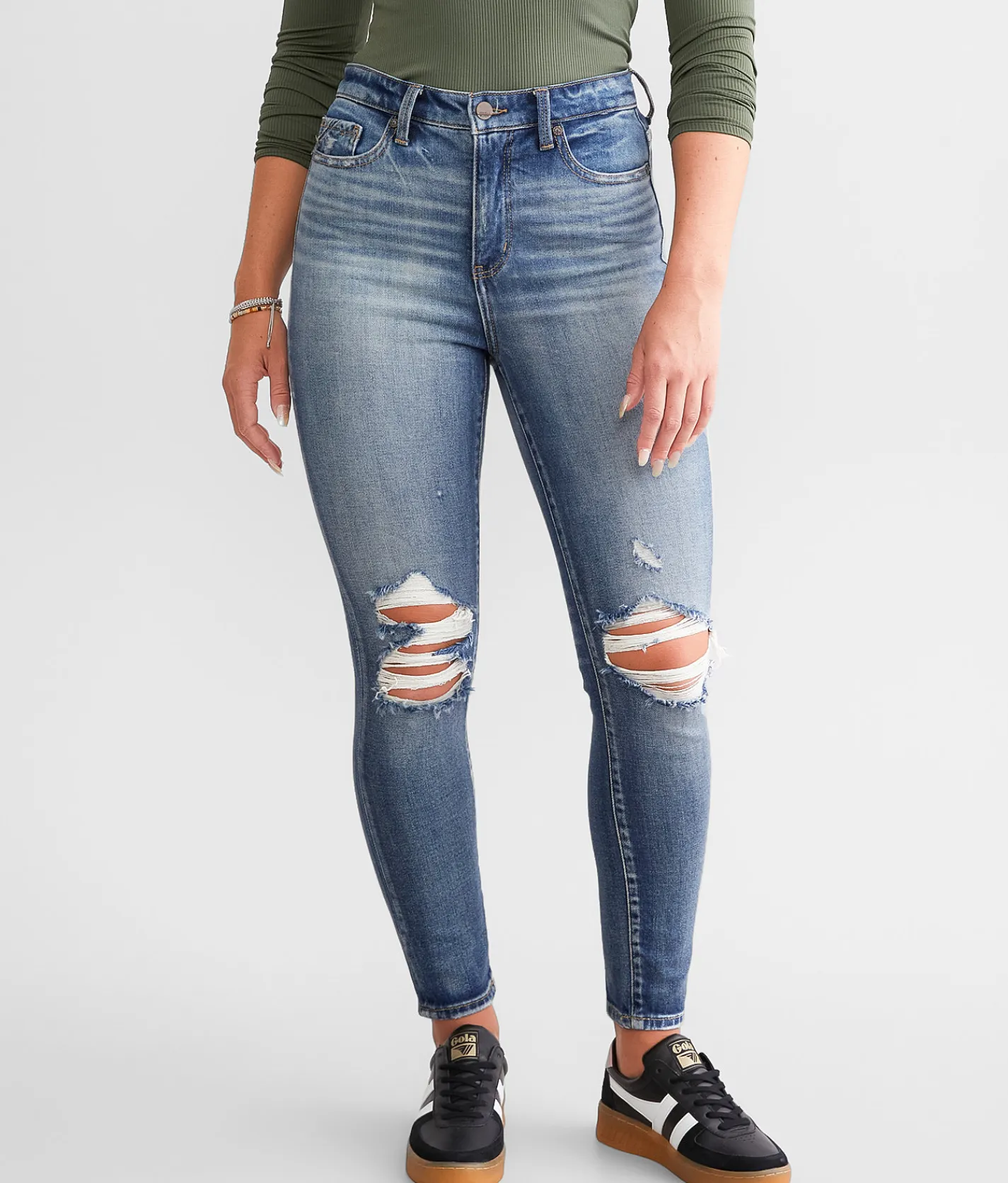 Jeans|Bottoms | Buckle Black Fit No. 75 Ankle Skinny Stretch Jean Huston