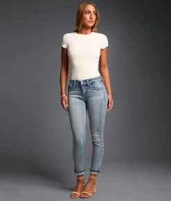 Bottoms | Buckle Black Fit No. 53 Ankle Skinny Stretch Jean Huffman 2