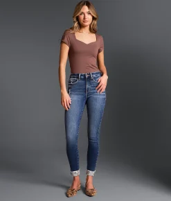 Buckle Black Fit No. 35 Ankle Skinny Stretch Jean Lorelai Sale