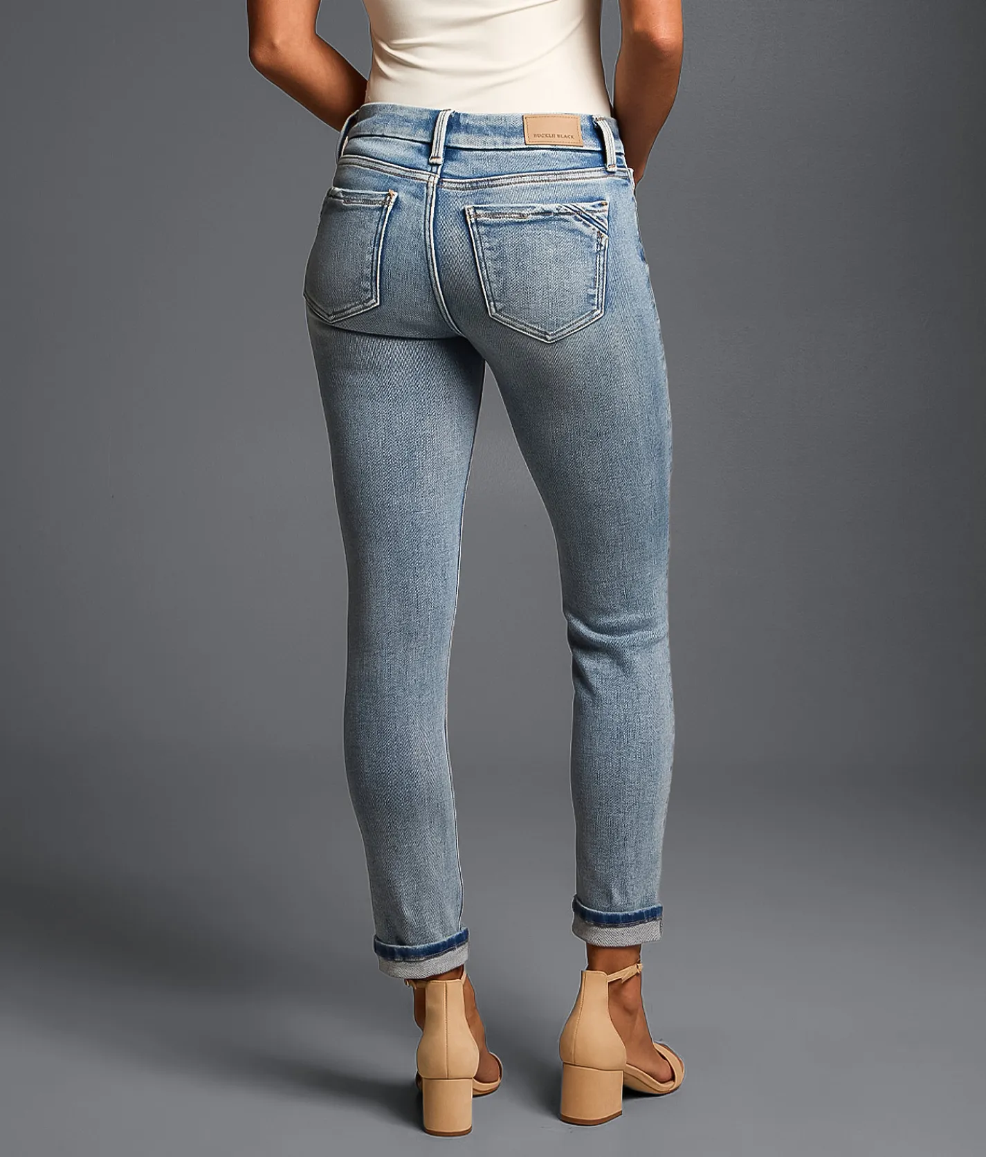 Buckle Black Fit No. 53 Ankle Skinny Stretch Jean Huffman 2 Hot