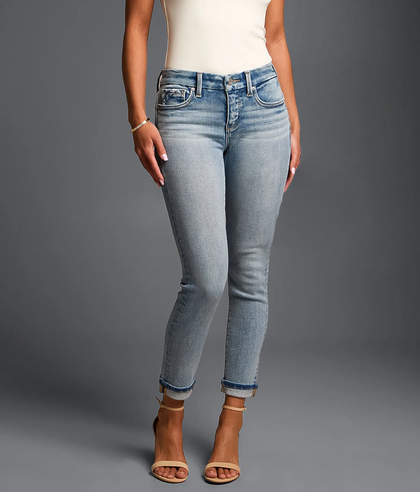 Buckle Black Fit No. 53 Ankle Skinny Stretch Jean Huffman 2 Hot