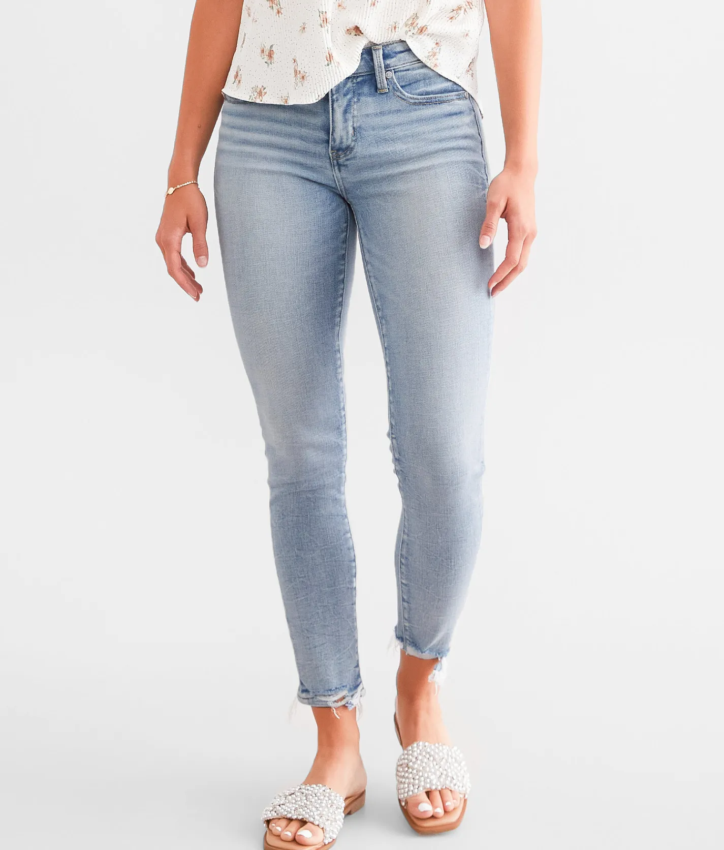 Buckle Black Fit No. 53 Ankle Skinny Stretch Jean Lyman Online