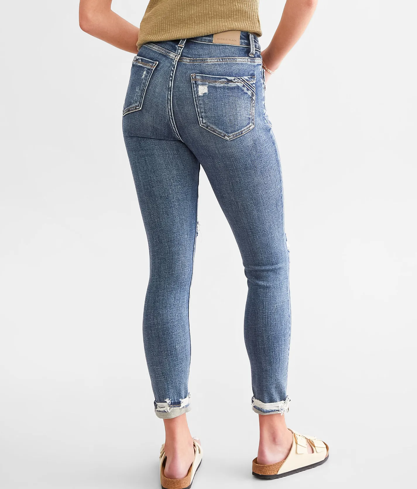 Jeans|Bottoms | Buckle Black Fit No. Ankle Skinny Stretch Jean Calzada