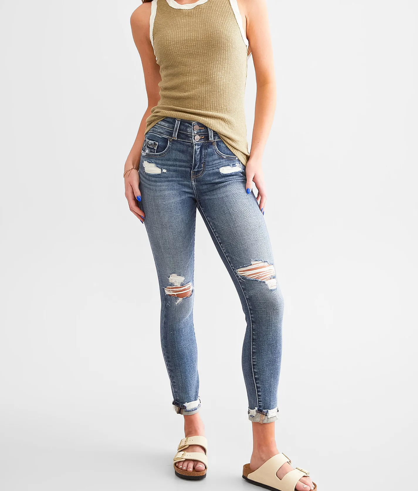 Jeans|Bottoms | Buckle Black Fit No. Ankle Skinny Stretch Jean Calzada