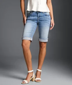 Bottoms|Shorts | Buckle Black Fit No. 53 Bermuda Stretch Short Euclid 7