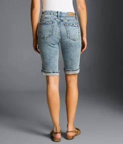 Buckle Black Fit No. 53 Bermuda Stretch Short Judith 6 New