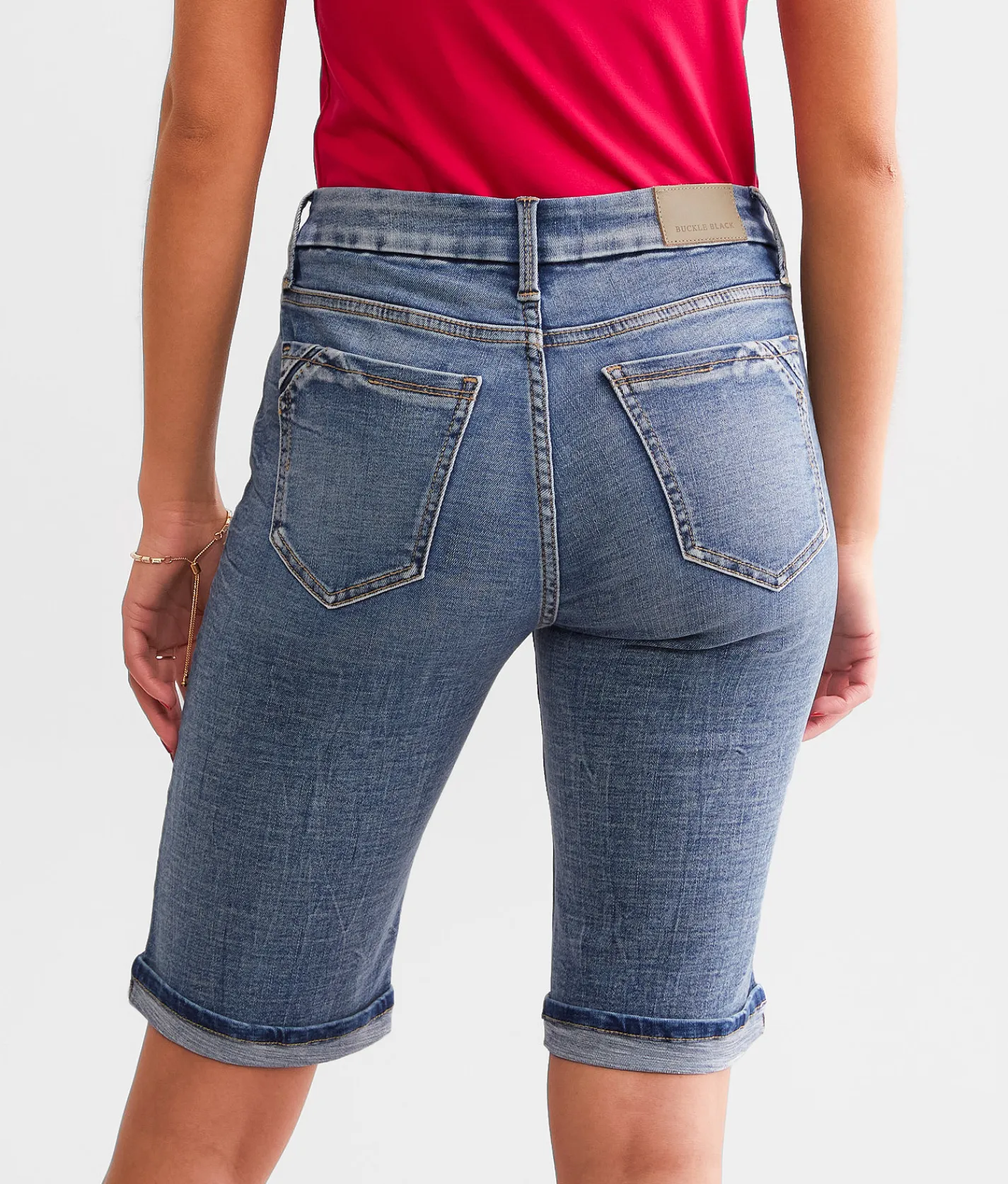Bottoms|Shorts | Buckle Black Fit No. 53 Bermuda Stretch Short Boehm 10