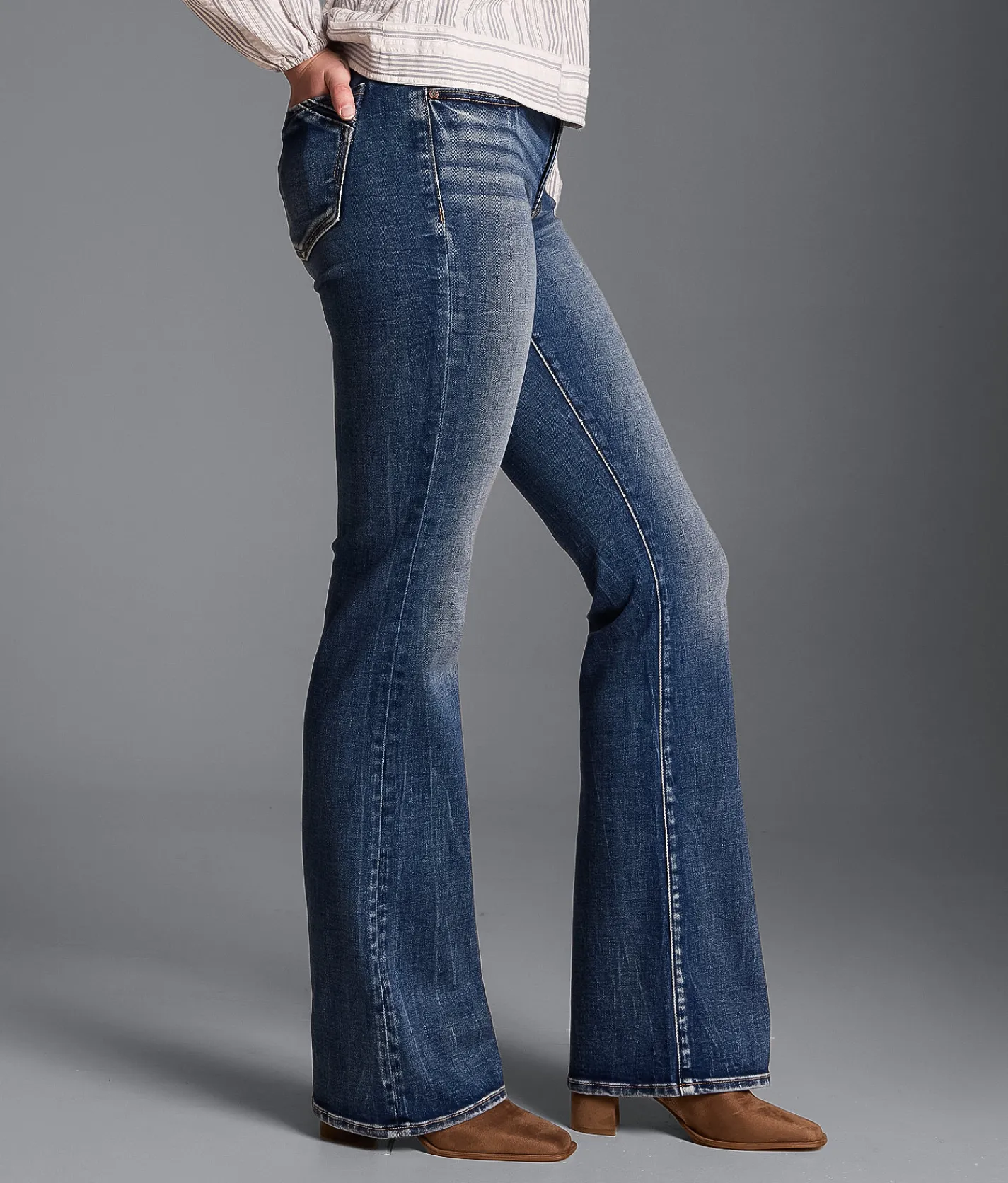 Buckle Black Fit No. 53 Boot Stretch Jean Gatlin 3 Sale