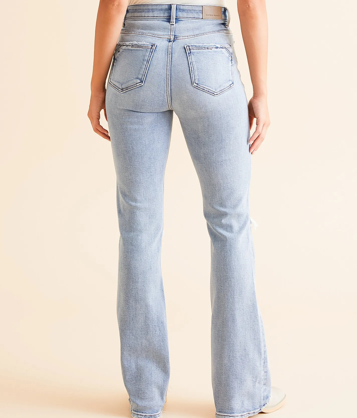 Buckle Black Fit No. 75 Boot Stretch Jean Linley Sale