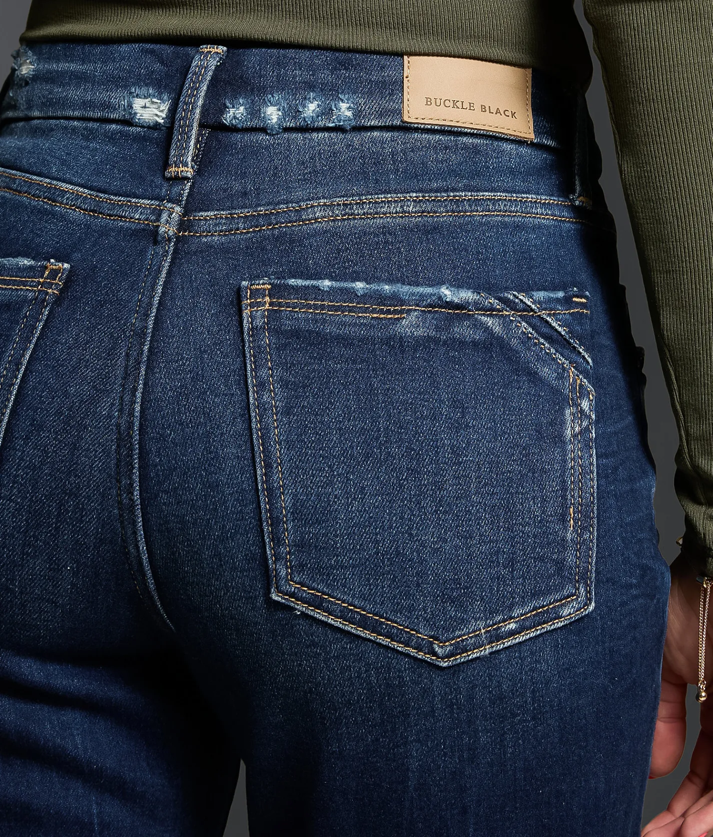Buckle Black Fit No. 85 Boot Stretch Jean Janwood 2 Discount