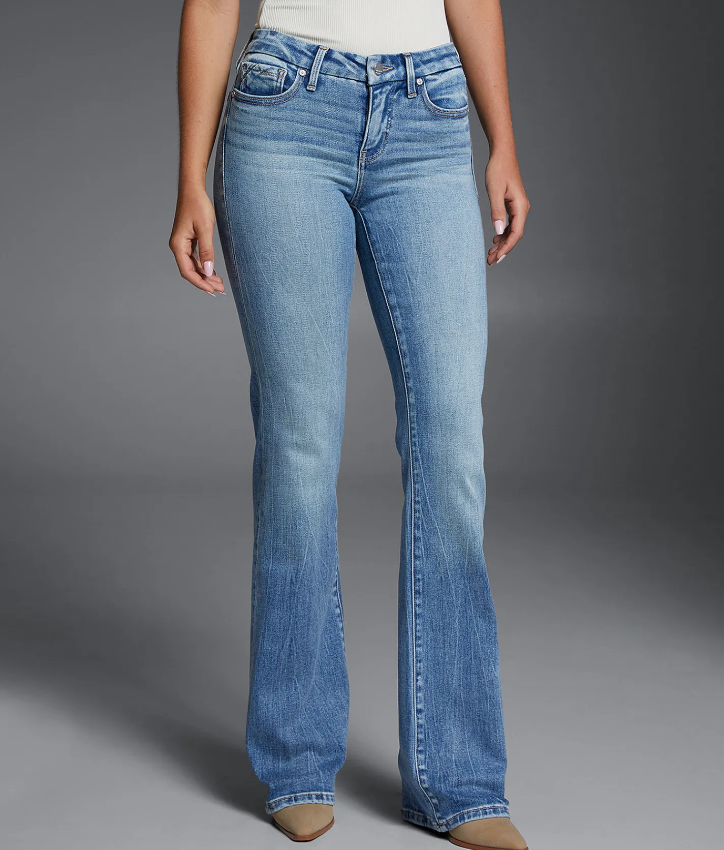 Buckle Black Fit No. 53 Boot Stretch Jean Kaplin 4 Sale