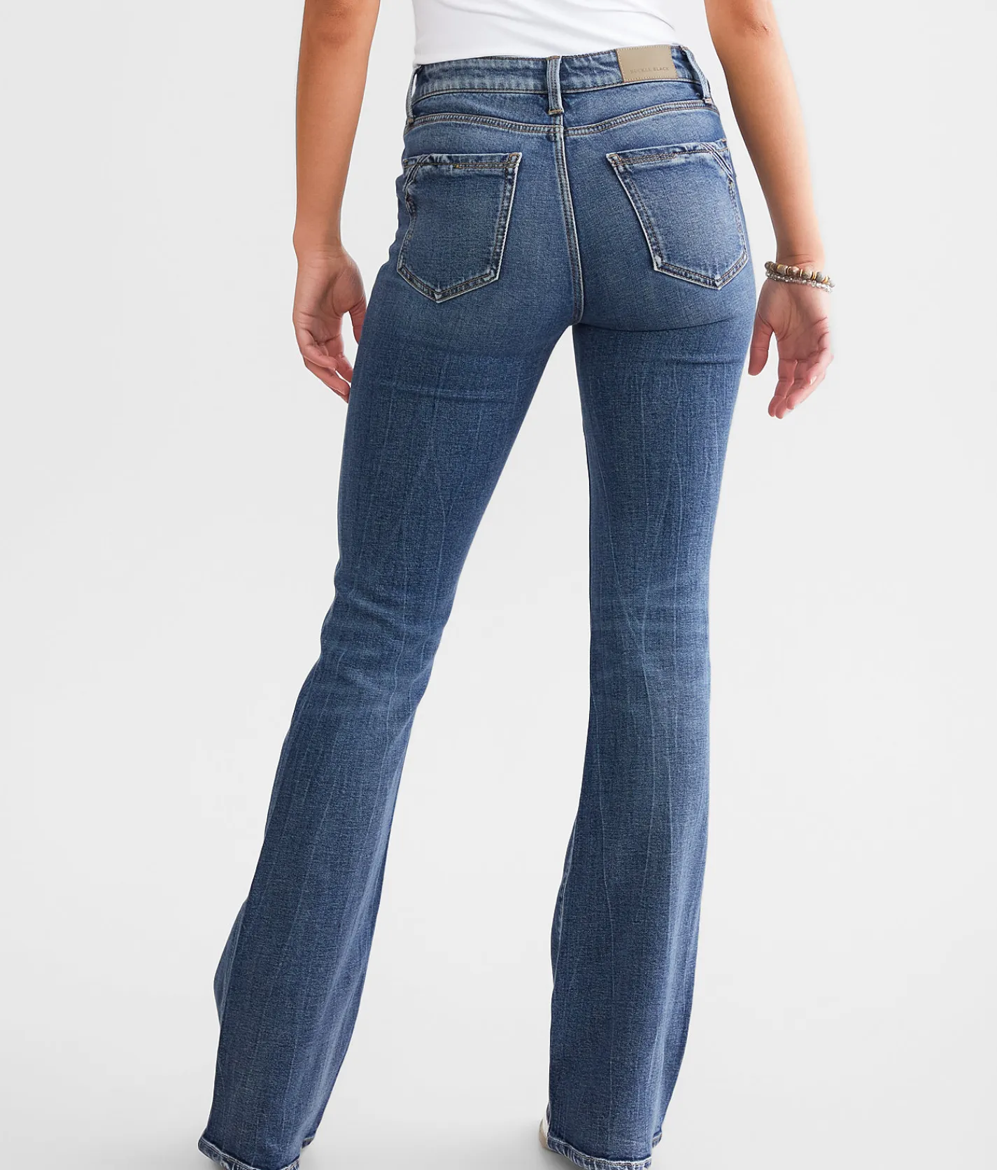 Buckle Black Fit No. 53 Boot Stretch Jean Bisbee 5